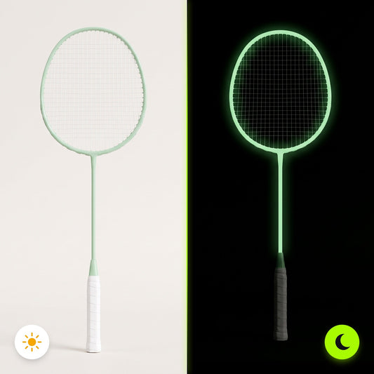Glow-in-the-Dark Badminton Racket